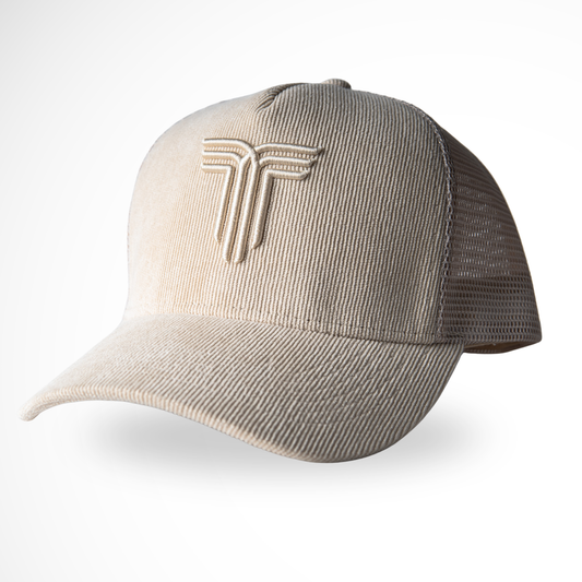 Gorra Corderoy Beige