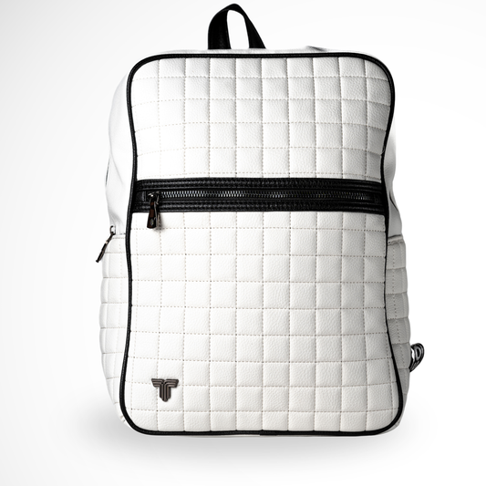 Mochila Cuadrillé Blanco