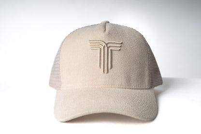 Gorra Corderoy Beige