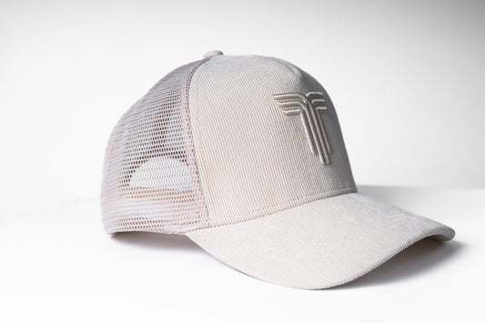 Gorra Corderoy Beige