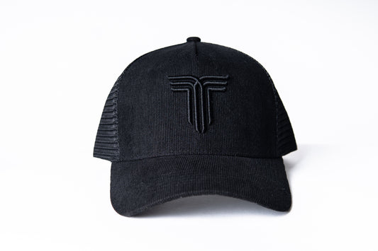 Gorra Corderoy Black