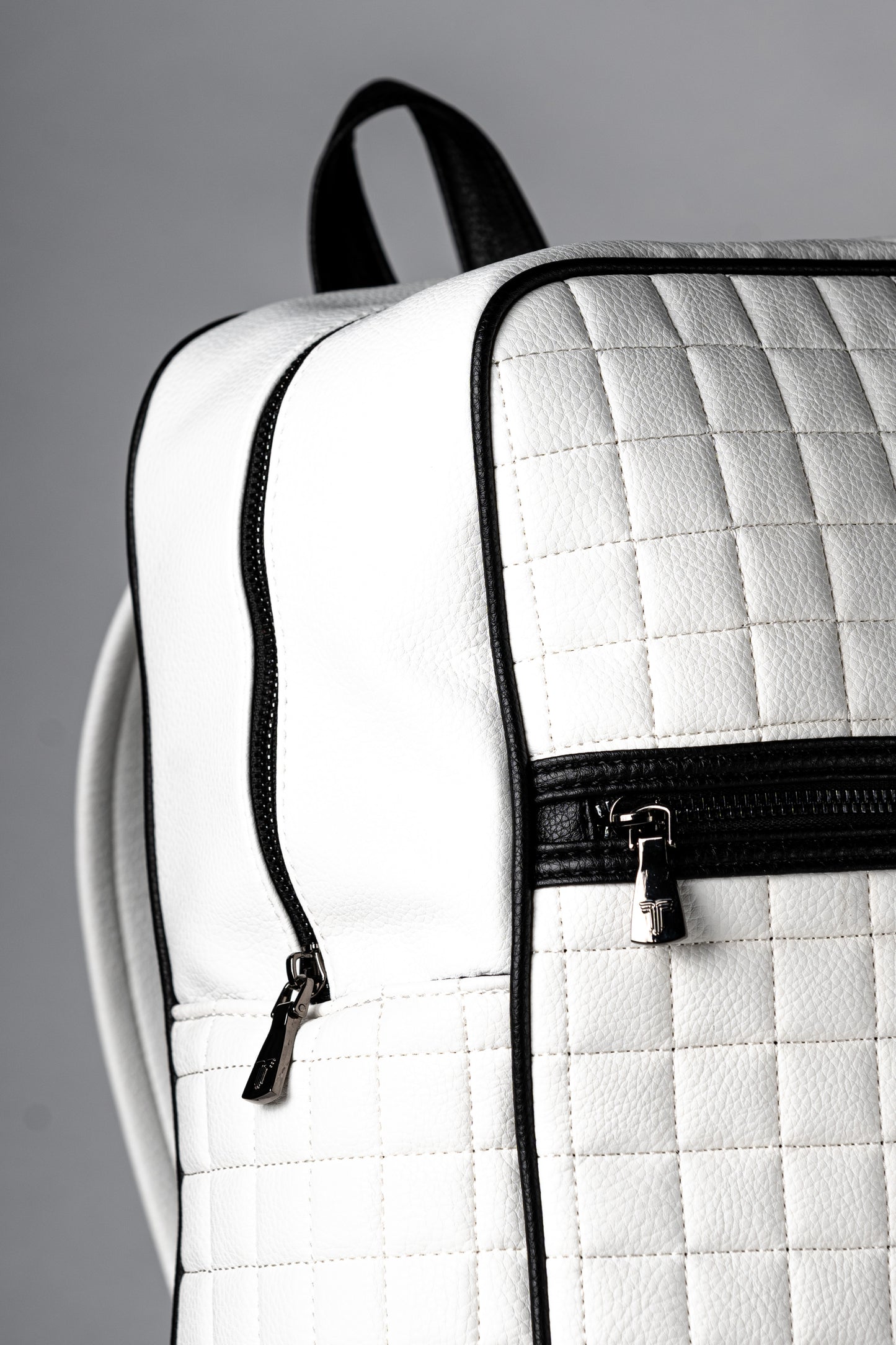 Mochila Cuadrillé Blanco