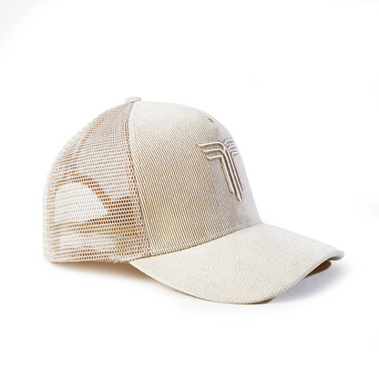 Gorra Corderoy Beige